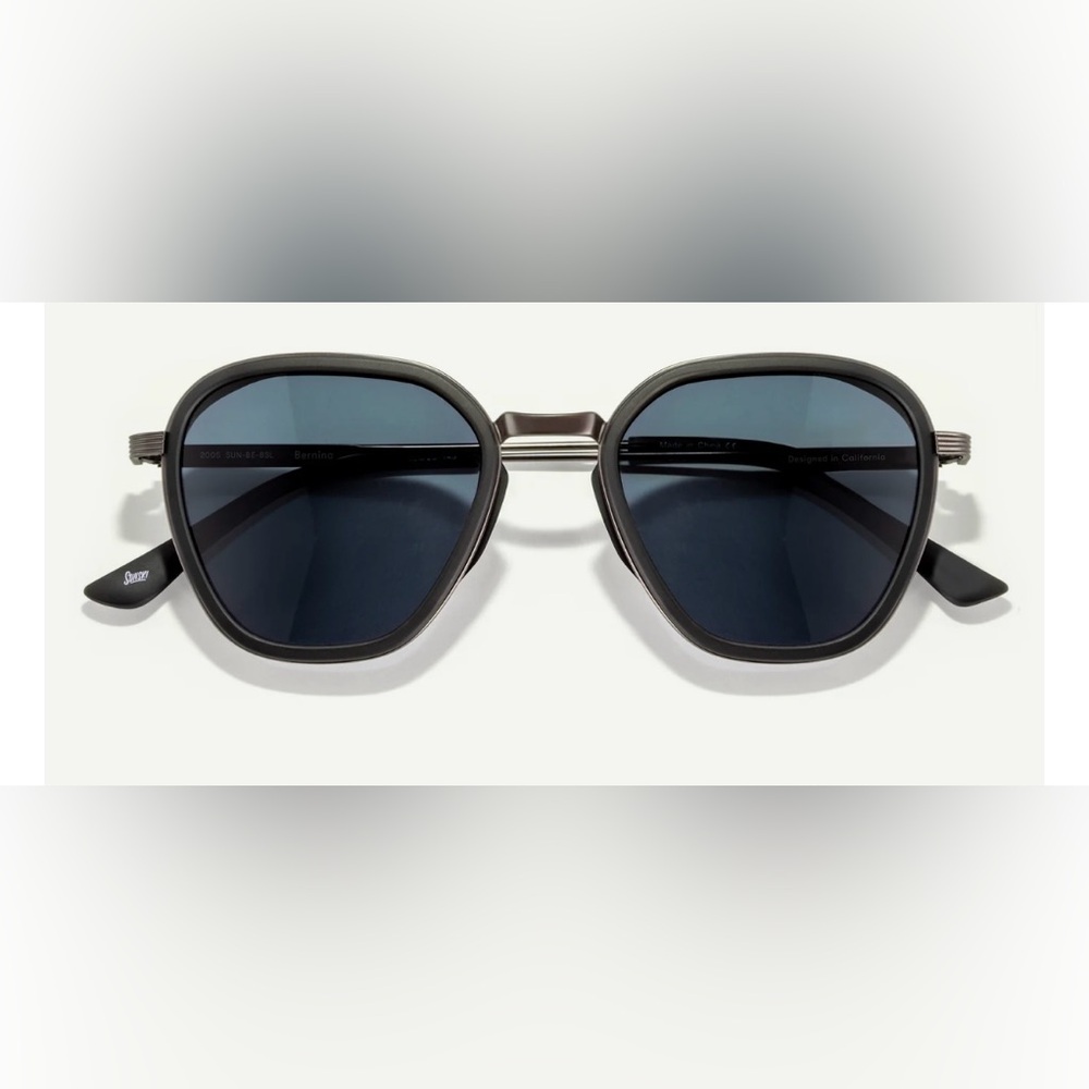 Sunski Bernina Sunglasses - Black Sustainable Sunglasses